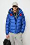 Marty Men's Removable Hooded Goose down Inflatable Coat Saks - 5