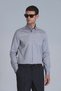 Danıel Erkek Basic Gömlek Slim Fit Gri - 5