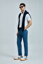 Helt Sport 5 Pocket Men's Trousers Slim Fit Ink Navy Blue - 5