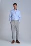 Jakob Erkek Basic Gömlek Slim Fit Mavi - 4