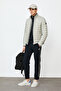 Andy Men's Goose down Inflatable Coat Light Gray - 4