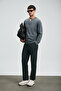 Amber Smart Men's Chino Pants Slim Fit Anthracite - 5