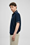 Grom Smart Men's Polo T-Shirt Navy Blue - 5