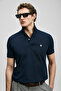 Laon Smart Men's Polo T-Shirt Navy Blue - 5