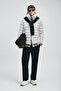 Gabriel Goose Feather Men's Coat Stone - 5