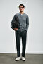 Amber Smart Men's Chino Pants Slim Fit Anthracite