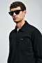 Lucas Smart Men's Polo T-Shirt Black - 5