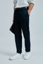 Plus Smart Men's Chino Trousers Slim Fit Navy Blue - 3