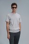 Antony Modern Graphic T- Shirt Stone