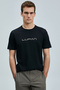 Fusion Modern Graphic T-Shirt Black - 3