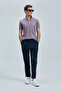 Vernon Smart Men's Polo T-Shirt Purple - 4