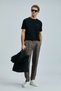 Bran Modern Graphic T- Shirt Black - 5