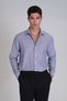 Strıt Men's Basic Shirt Slim Fit Navy Blue - 5