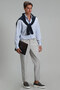 Nagoya Men's Smart Shirt Comfort Slim Fit Blue - 5