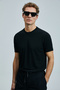 Tıno Men's Modal Mixed Sweater Black - 3