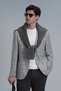 Dany Spor Men's Blazer Jacket Slim Fit Gray - 5