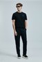 Peace Modern Graphic T- Shirt Black - 4