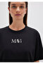 Black T-Shirt with Logo Print, Regular Fit / Standard Cut 1611594-900 - 5