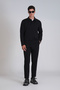 Evan Men's Black Long Sleeve T-Shirt - 2