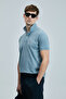Laon Smart Men's Polo T-Shirt Water Green - 5