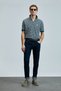 Frencesco Smart Jean Men's Trousers Slim Fit Blue