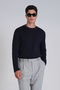 Patrice Men's Long Sleeve T-Shirt Navy - 5
