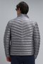 Luc Men's Goose Feather Coat Gray - 6