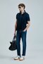Enrico Smart Jean Men's Trousers Regular Fit Blue - 5