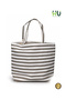 Zebra Pattern Fashion Bag – Stylish Trendy Handbag with Durable Material for Daily Use, Travel & Casual Outings - Grey & White - 6