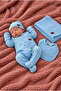 Baby Waffle Textured 5-Piece Hospital Discharge Jumpsuit Set