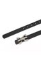 Silver Buckle Women's Belt – Matching with Dresses, Pants, Jackets and Shirts - 2