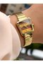 Yellow Steel Cord Women's Wristwatch Fl40157A-B7 3 Atm Water Resistant 2 Year Warranty Gift Boxed