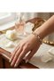 Steel Pinterest Gold Silver 2 Color Steel Bracelet |   Does Not Darken |   Gift Boxed - 3