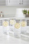 4-Pack Elysia Soft Drink Glasses