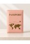 Leather Passport Cover Single Pink - 3