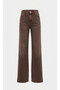 Women's High Waist Vintage Washed Loose Leg Wide Leg Jean Pants