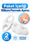 Toe Thumb Separator Roller Ring That Fits 2 Fingers Silicone Big Toe Ring Finger - 2