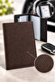 Car License Holder Wallet - Vehicle Registration Cover - Auto License Protector - License Protection Case - License Wallet (Dark Brown)