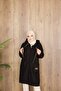 Boucle Fabric Coat - Cardigan - 2