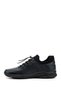 Men's Navy Blue Lace-Up Genuine Leather Comfort Sneaker - 5