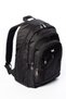 2135 School Bag Backpack Water Resistant Black Gray - 5