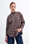 Buttoned Plaid Shirt G6648 - 2