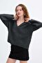 V-Neck Knitwear Sweater K3379-A11 - 6