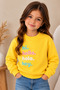 2 Strings Quality Girl's Sweatshirt (SIZE 1 GREAT GERMAN YOU RECOMMEND)