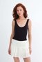 V-Neck Thick Strap Bodysuit A01075 - 2