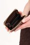Zippered Card Holder Wallet Czdn121-F6 - 2