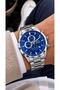 Steel Cord with Italian Bracelet Gift, Internal Functions Active, 10 Atm Waterproof Men's Wristwatch - 2