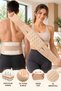Magnetic Waist Corset Heat Retaining 16 Magnets Unisex Velcro Adjustable Hernia Support Belt - 6