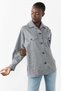 Women's Plaid Pattern Pocket Shirt - 2