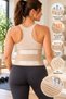 Magnetic Waist Corset Heat Retaining 16 Magnets Unisex Velcro Adjustable Hernia Support Belt - 4